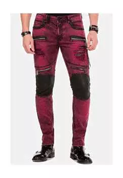 Джинсы Cipo & Baxx, бургундия