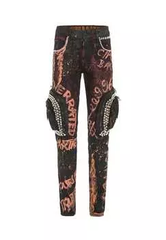 Джинсы Cipo & Baxx, бургундия