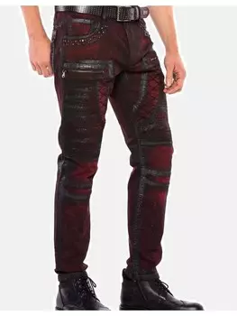 Джинсы Cipo & Baxx Jeans, цвет BURGUNDY