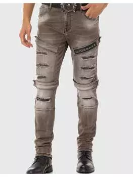 Джинсы Cipo & Baxx, коричневый