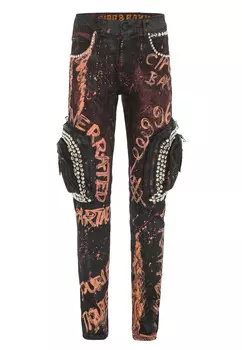 Джинсы Cipo & Baxx, красный