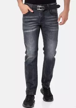 Джинсы CIPO & BAXX Regular Jeans, серый деним