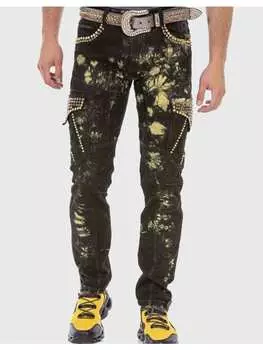 Джинсы Cipo & Baxx, желтый