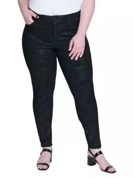 Джинсы - Cкинни Seven7 Plus с высокой посадкой, черный