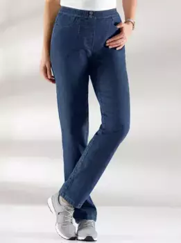 Джинсы Classic Basics с эластичной талией (1 шт.), синий