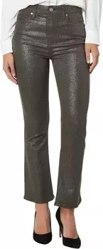 Джинсы Claudine in Dark Taupe/Silver Luxe Coating Paige, цвет Dark Taupe/Silver Luxe Coating
