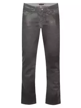 Джинсы Clint Bootcut со средней посадкой Monfrre, цвет aged coated steel