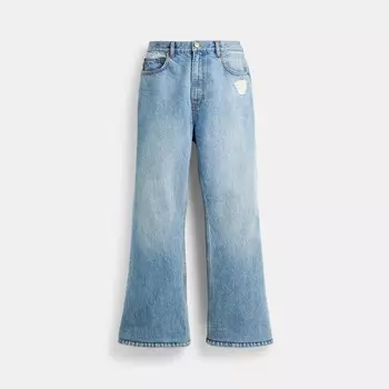 Джинсы COACH Denim Bootcut, цвет Denim Blue