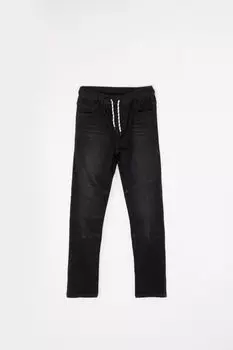 Джинсы Coccodrillo черный, с окантовкой REGULAR на талии