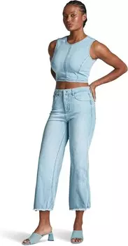 Джинсы Commando Denim Five-Pocket Wide Leg, цвет Washed Indigo