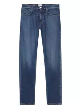 Джинсы Cooper True с эффектом потертости Closed, синий