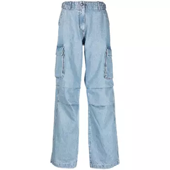 Джинсы Coperni Denim Cargo, голубой