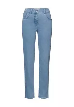 Джинсы Cora, пятикарманные, стандартного кроя, женские ANGELS, голубой