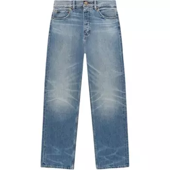 Джинсы Core Collection с 5 карманами Fear Of God Essentials, цвет Creek Blue/Med Wash