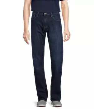 Джинсы Cremieux Blue Label Madison классического кроя из темного денима, синий