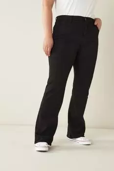 Джинсы Curve 725 с завышенной талией и широкими штанинами Levi's, черный