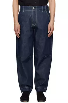 Джинсы цвета индиго «Инженер» Toogood