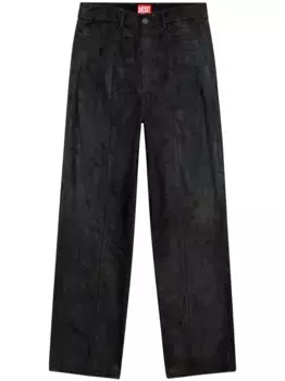 Джинсы D-Chino-Work прямого кроя DIESEL, черный