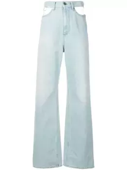 Джинсы D?cortiqu? широкого кроя MAISON MARGIELA, синий