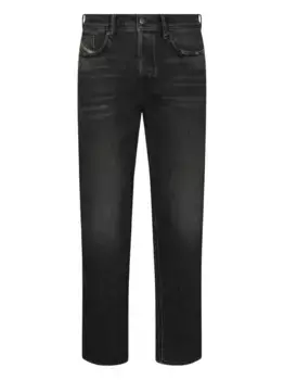 Джинсы D-Finitive с эффектом потертости DIESEL, черный
