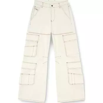 Джинсы D Sire Cargo Denim DIESEL, Ecru