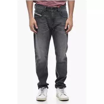 Джинсы D-STRUKT с эффектом потертости 17 см Diesel, Black
