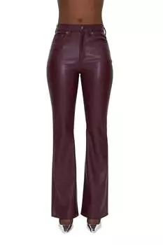 Джинсы Dana High Rise Boot в бордовом цвете PISTOLA