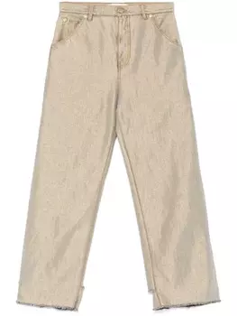 Джинсы DARKPARK Lisa с цепочкой, серый