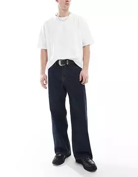 Джинсы Dave Wide Fit цвета индиго Jack & Jones
