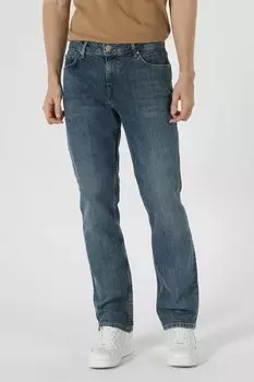 Джинсы David с потертым эффектом Colin'S, синий