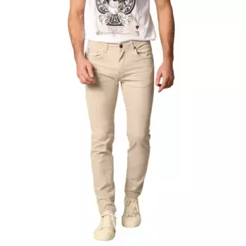 Джинсы Deeluxe Carlos Slim Fit, бежевый