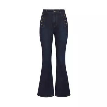 Джинсы Deep Breath в стиле ретро, темно-синий