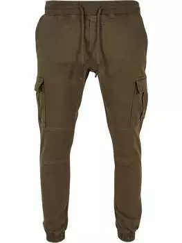 Джинсы DEF, оливковый