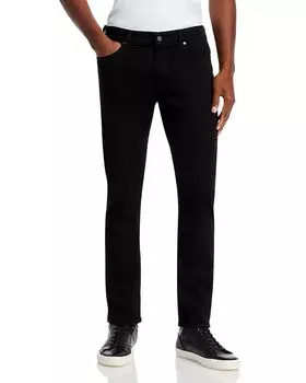 Джинсы Delaware Slim Fit черного цвета BOSS, черный