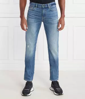 Джинсы делавер bc-lc Slim fit Boss Orange, синий