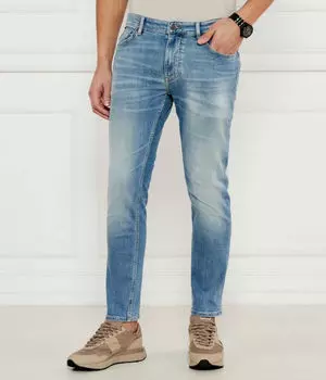 Джинсы делавер бо Slim fit Boss Orange, синий