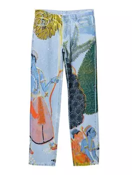 Джинсы Desigual Regular Jeans, синий