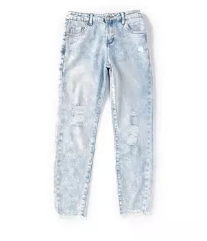 Джинсы Destructed Weekender для больших девочек 7–16 лет Tractr, синий