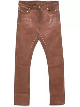 Джинсы Detroit Cut Rick Owens DRKSHDW, коричневый