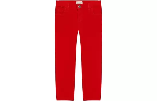 Джинсы детские Gucci, красный
