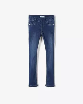 Джинсы девушки Name It, синий