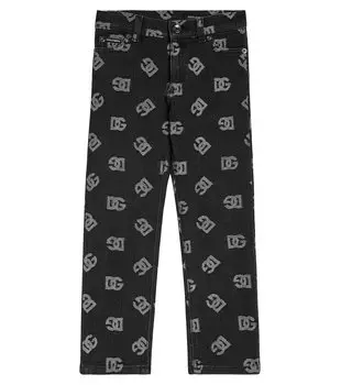 Джинсы dg Dolce&Gabbana Kids, черный