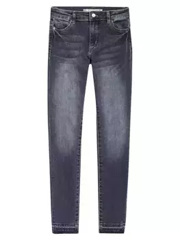 Джинсы Diane со средней посадкой до щиколотки для маленьких девочек и девочек Tractr, серый