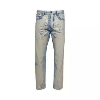 Джинсы Diesel D-Macs Straight Jeans Light Brown, серый