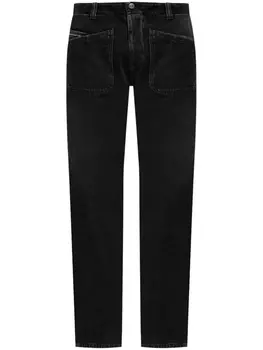 Джинсы Diesel D-Moorix прямого кроя, черный