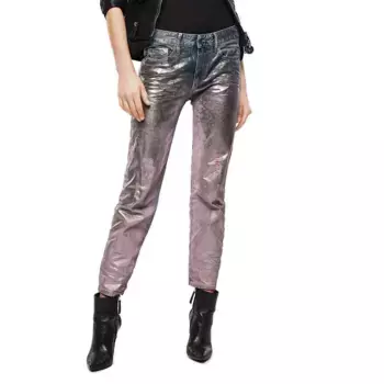 Джинсы Diesel Rifty SP4, серебряный