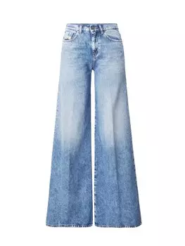 Джинсы DIESEL Wide leg Jeans D-AKEMI, светло-голубой