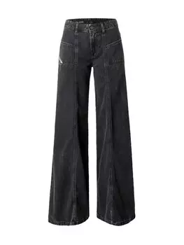 Джинсы DIESEL Wide leg Jeans D-AKII, черный