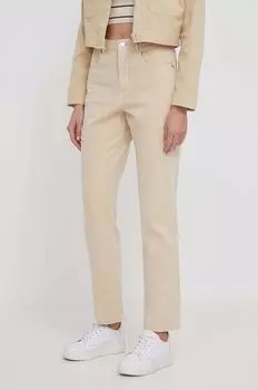 Джинсы Dkny, бежевый