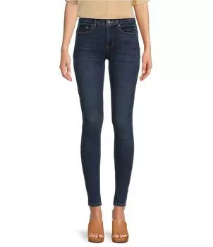 Джинсы DKNY Джинсы суперстрейч Джинсы скинни Bleecker Shaping, синий